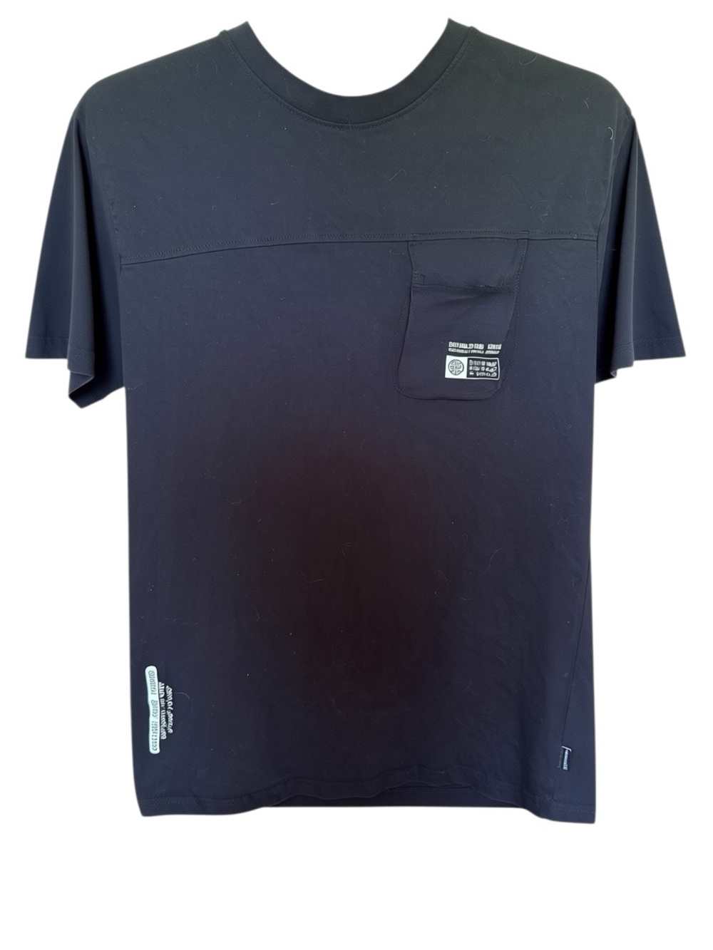 Southpole Black Pocket Tee L Est 1991 Globe Patch Streetwear Y2K Rare